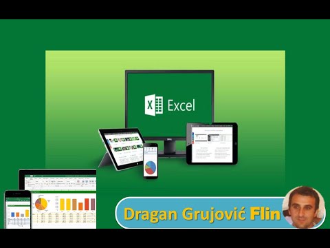 Excel tutorijal 4 - Procenti- Izračunavanje procentualnih vrednosti i pitica grafikon (Pie)