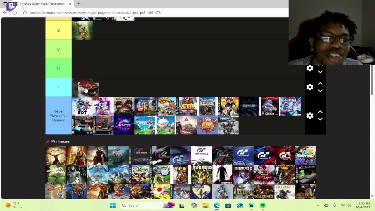 Ranking PlayStation Video Games from PS1 to PS5