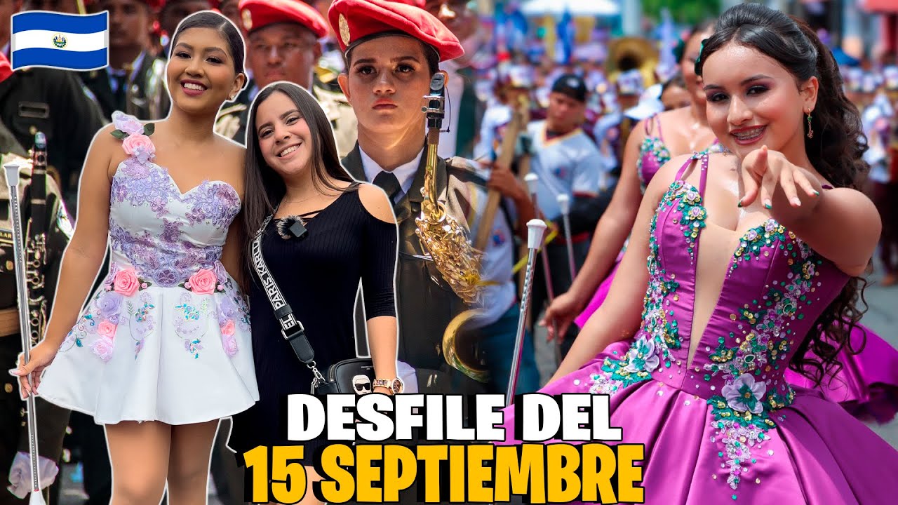 ASÍ Se Vivió El Desfile Del 15 De Septiembre En El Salvador, Sonsonate *La Cuadra De Los Bolos*