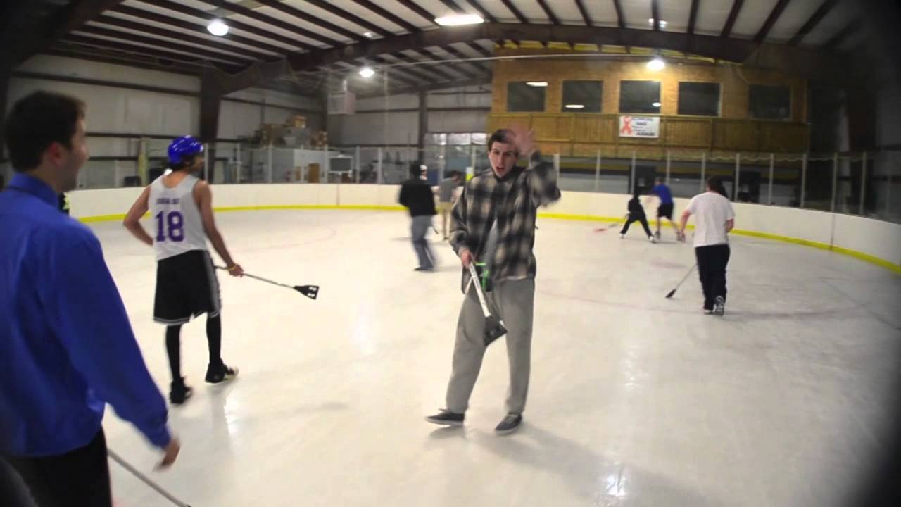 BroomBall Spring 2012 YouTube