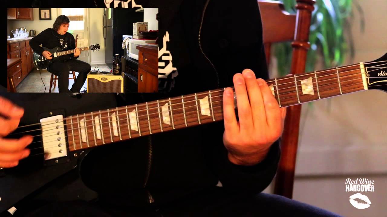 Red Wine Hangover Blue As Your Eyes (Official Guitar Tutorial Cade Doyle) YouTube