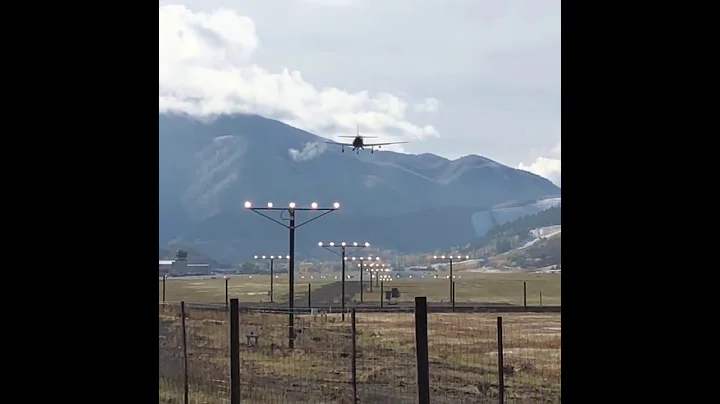 Loc DME approach #aspen #meridian