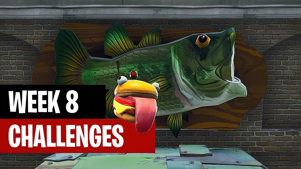 Fortnite Week 8 Challenges Guide