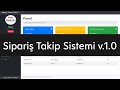 Sipari takip sistemi v10