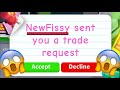 NEWFISSY TRADED ME?! (Roblox-Adopt Me!) |FadedPlayz