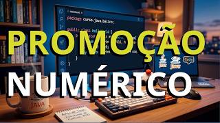 Curso Certificação Java 21 - Promoção de Numéricos #programação #java