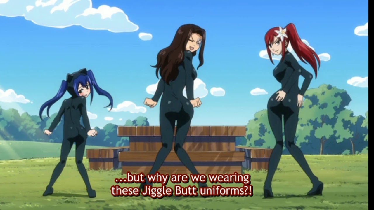 Fairy Tail Jiggle But Gang