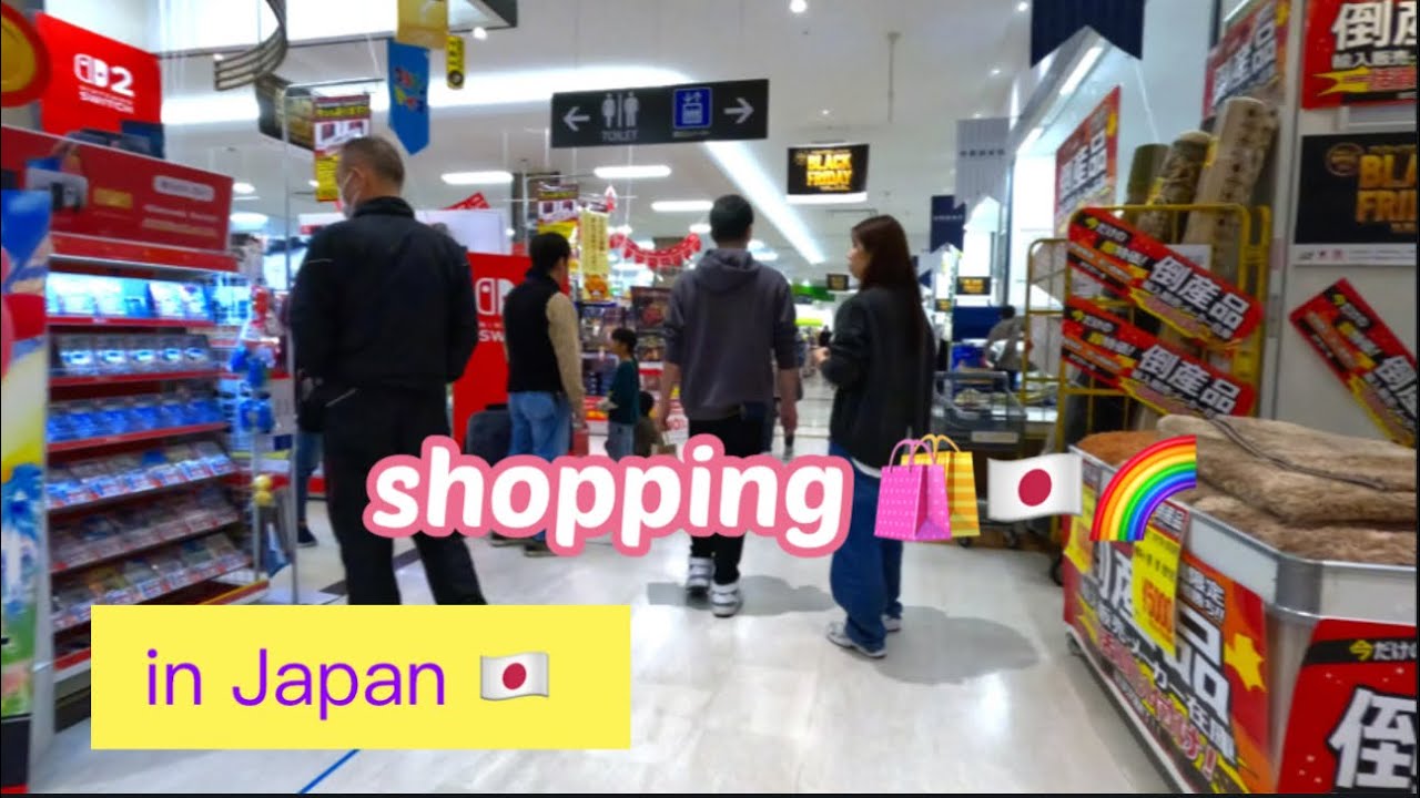4K] Black Friday window Shopping Walking tour japan 🇯🇵 