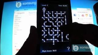 Turn Em Puzzle Game for Samsung Wave(Bada OS): Demo on s8530 screenshot 4