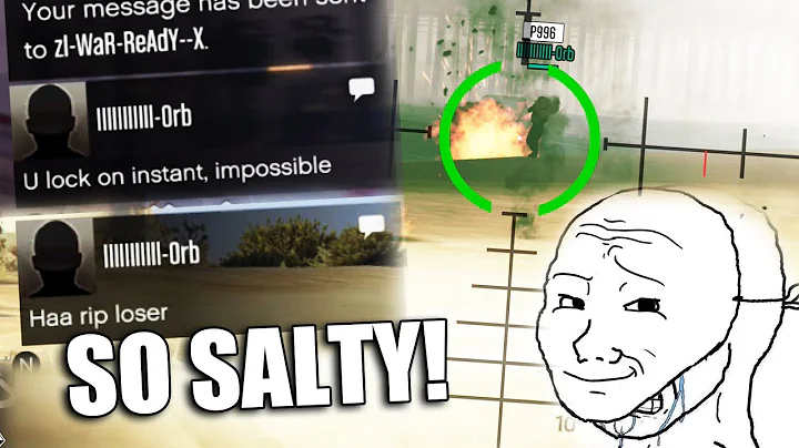 I think I met the SALTIEST tryhard on GTA!