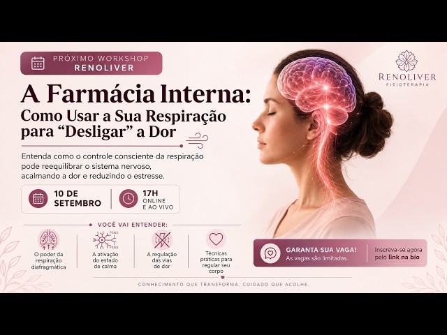 A FARMÁCIA INTERNA: COMO USAR A SUA RESPIRAÇÃO PARA ''DESLIGAR'' A DOR.