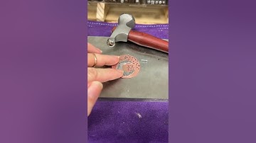 Simple Riveting Tutorial #jewelrymaking #craft #diyjewelry