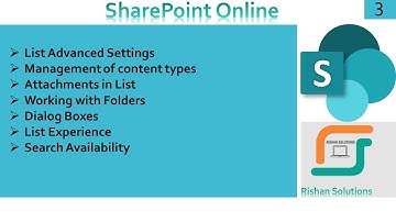SharePoint Online List Advanced settings, Content type management, Folders, Dialog boxes