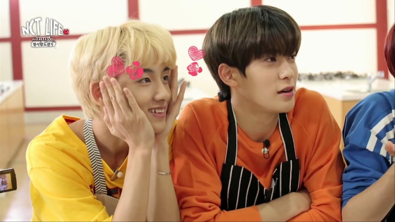 NCT ジェヒョンとウィンウィン：オレンジ＆レモン クロスと「NCT LIFE