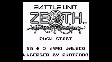 Battle Unit Zeoth (Game Boy) - BGM 01: Title Theme