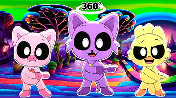Smiling Critters POKEDANCE DogDay in 360 VR Finding Challenge | Poppy playtime 3