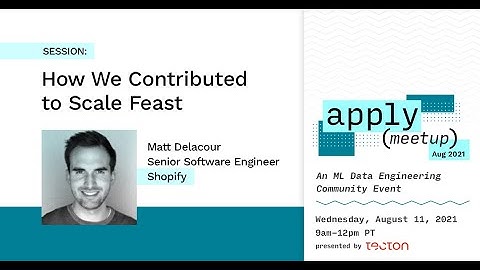 Data scientist at Shopify feedback about Feast the open source Feature Store