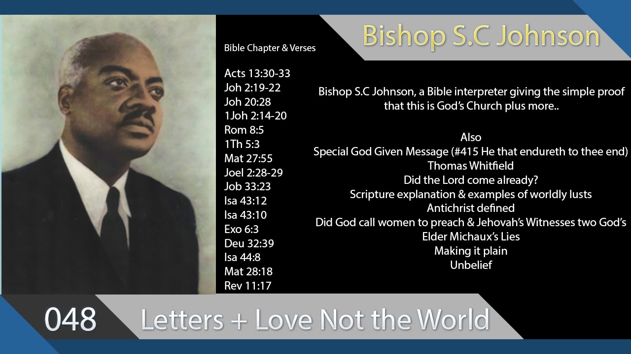 048 Letters & Love Not The World