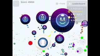 Agario Mobile - Duo Server Takeover 4 Ageha & Kuro 🇺🇸