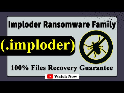 || SOLVED ✅🔘|| Imploder (.imploder) ransomware virus – removal and decryption