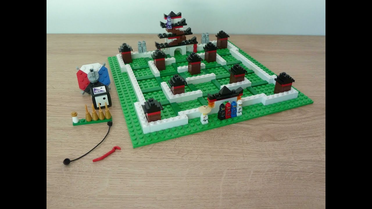 LEGO 3856 LEGO GAMES Ninjago : The Board - YouTube