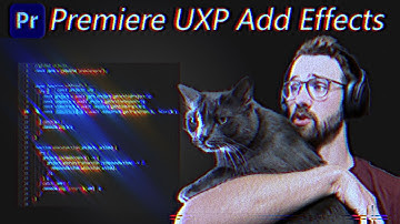 Premiere UXP Add Effects