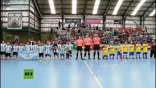 Pertandingan Seru Para Pemain Cebol Futsal Humor