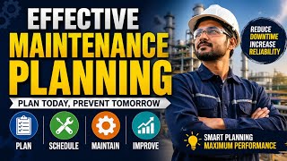 Effective Maintenance Planning | Reduce Downtime & Boost Productivity