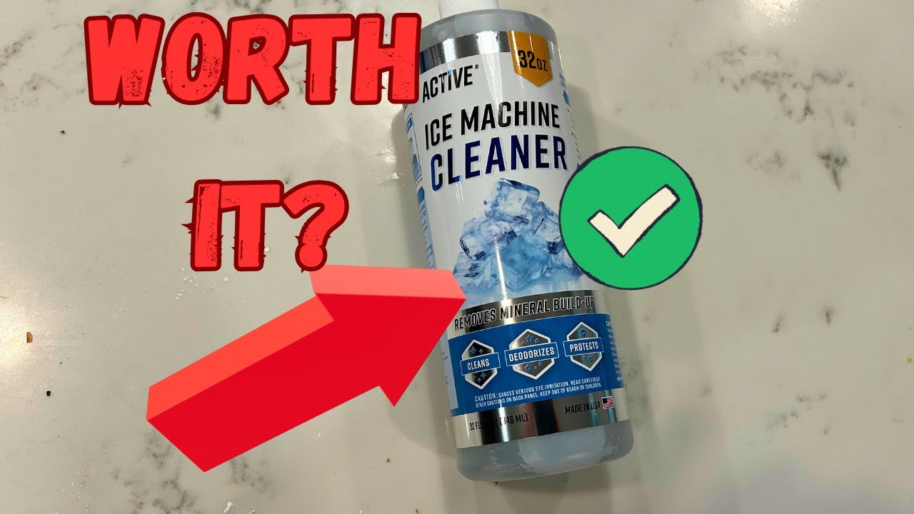 Watch me clean my ice machine with ACTIVE Ice Machine Cleaner