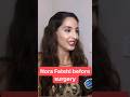Nora Fatehi before surgery #norafatehi #norafatehifans #norafatehidance