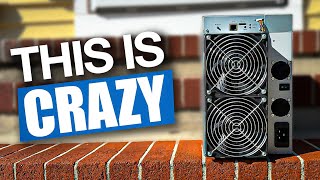 Running an Industrial Crypto Miner at HOME