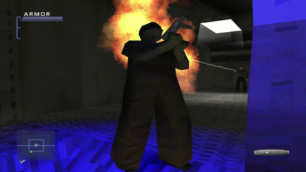 Syphon Filter 3 - Gameplay PSX / PS1 / PS One / HD 720P (Epsxe) 