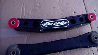 Pro Comp rear boxed lower control arms (Part #55400)