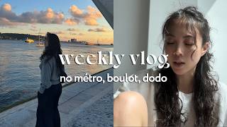 WEEKLY VLOG | No métro, boulot, dodo. Full remote, workout, travelling to Lisbon