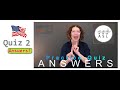 ASL Practice QUIZ #2 ANSWER KEY (10 questions) U.S. Citizenship Interview