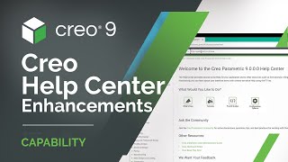Creo Help Center Enhancements | Creo 9