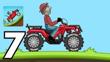 Hill Climb Racing - Gameplay Walkthrough Part 7 Quad Bike (İOS,Android)