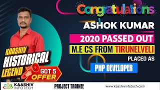Kaashiv Infotech Reviews - PHP Web Development Course - PHP Online Course - PHP Training Online