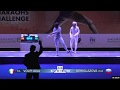 2019 129 P1 01 F F Individual Cairo EGY WC PODIUM DERIGLAZOVA RUS vs VOLPI ITA