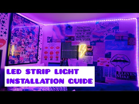 LED Strip Installation Guide | 16.4ft, 32ft, & 50ft