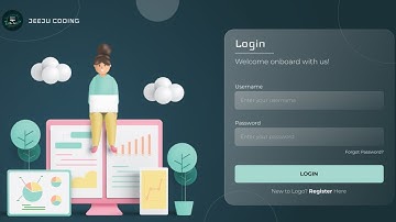 Modern Glassmorphism Login Form | HTML & CSS Tutorial || Glassmorphism Login Page Design