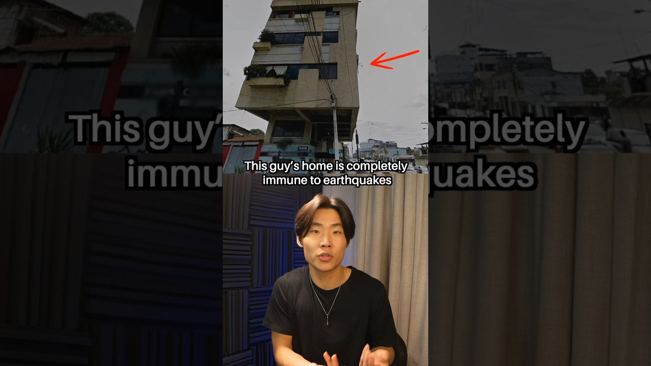 His Home Is IMMUNE To Earthquakes (“The Immortal”) #shorts