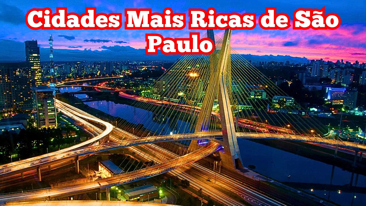 As 10 Cidades Mais Ricas de São Paulo (PIB Per Capita) — A Nº1 é Absurda! 💰