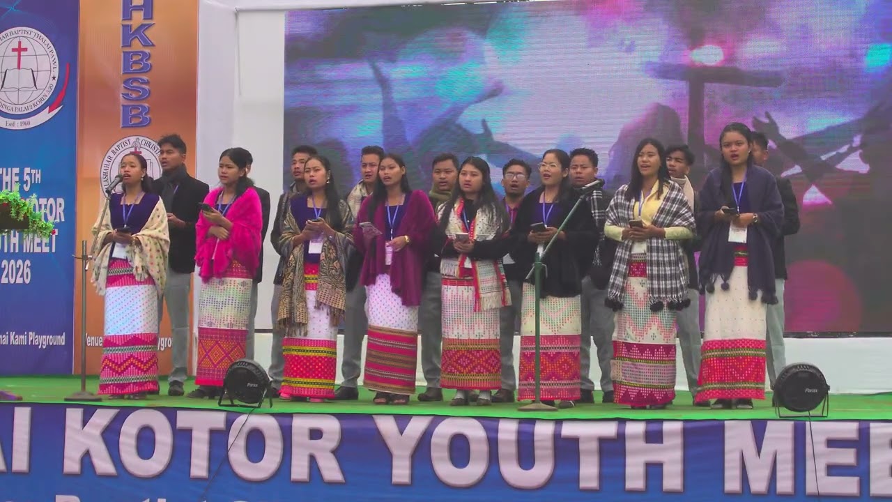 Amjokmani Twi K'tor B'singo// Hathai Kotor Baptist Choir// YOUTH MEET HKBSB 03/01/2026