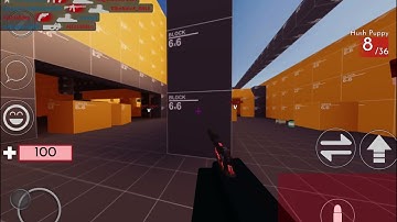 Playing on new matrix map (better textures) roblox arsenal