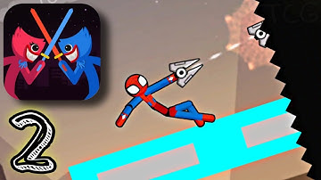 Poppy Stickman Fighting - Gameplay Walkthrough (Part 2) [Android]