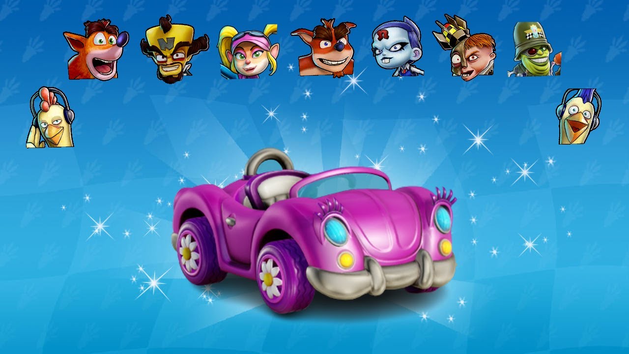 Crash Team Racing Nitro-Fueled: set showcase - Nostalginator color swap