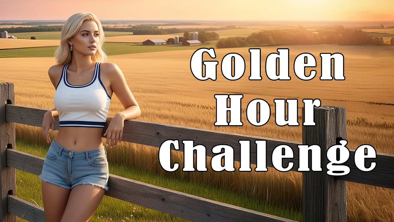 Spot the Difference #289 | Countryside Serenity at Sunset – 5 Cozy Farm Puzzles