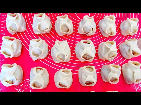 Манты. Тесто на манты. Сочные манты.