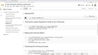 PCA in Python  Step 1 – Lecture No. 129